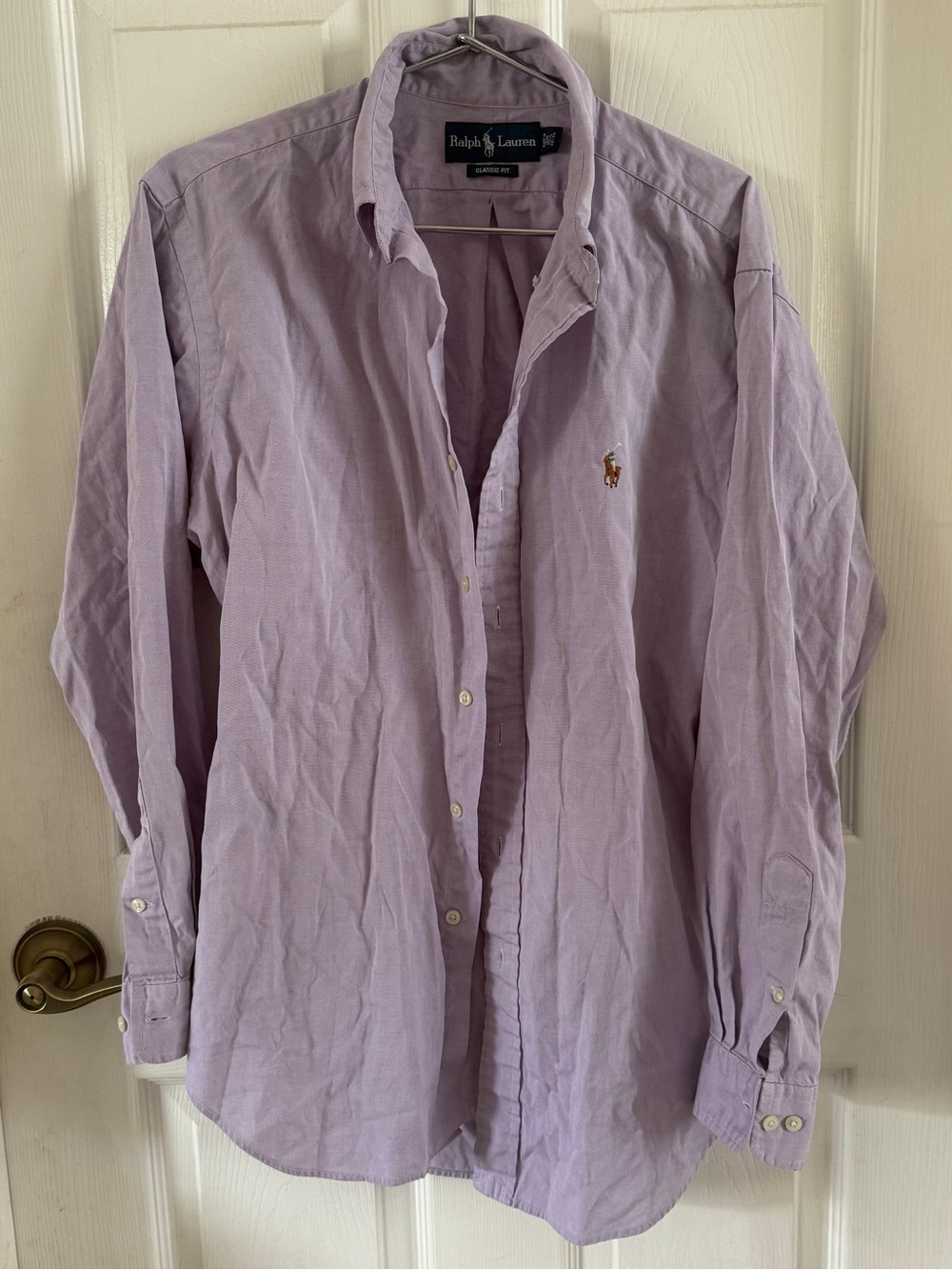 Pastel Lavender Ralph Lauren Button Down